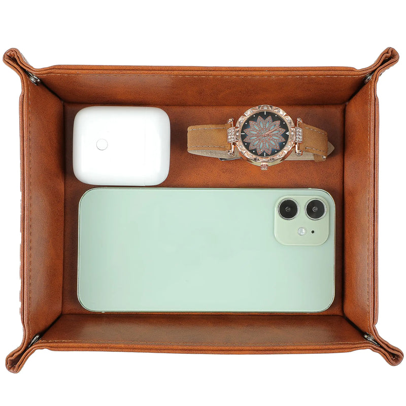 Leather Valet Tray