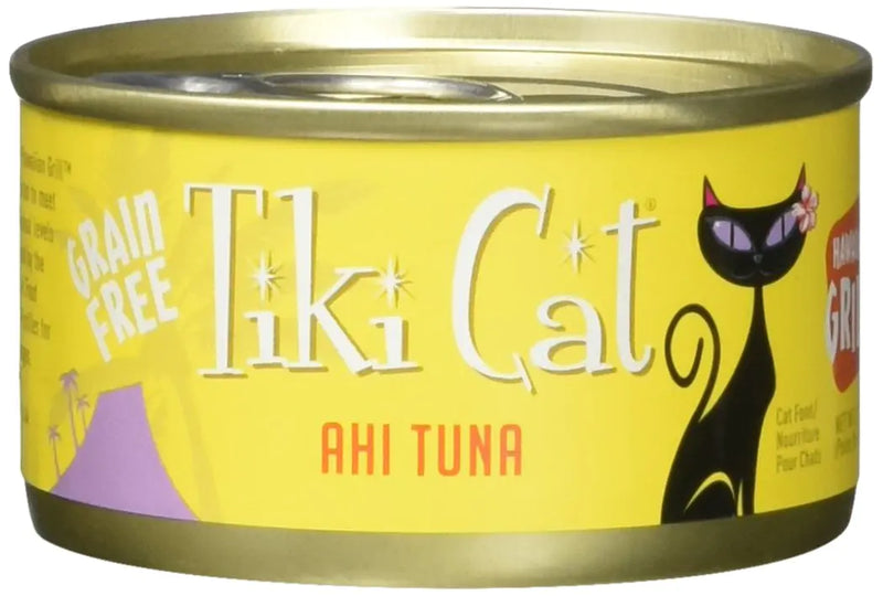 Tiki Cat & Tiki Dog 12/2.8 Oz Grill Ahi Tuna-Hawaiian Cat Food One Size