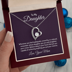 Forever Love Necklace - For Daughter From Mom
