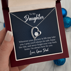 Forever Love Necklace - For Daughter From Dad