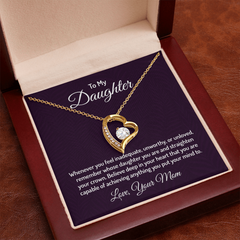 Forever Love Necklace - For Daughter From Mom
