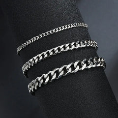 Six-Sided Alloy Bracelet